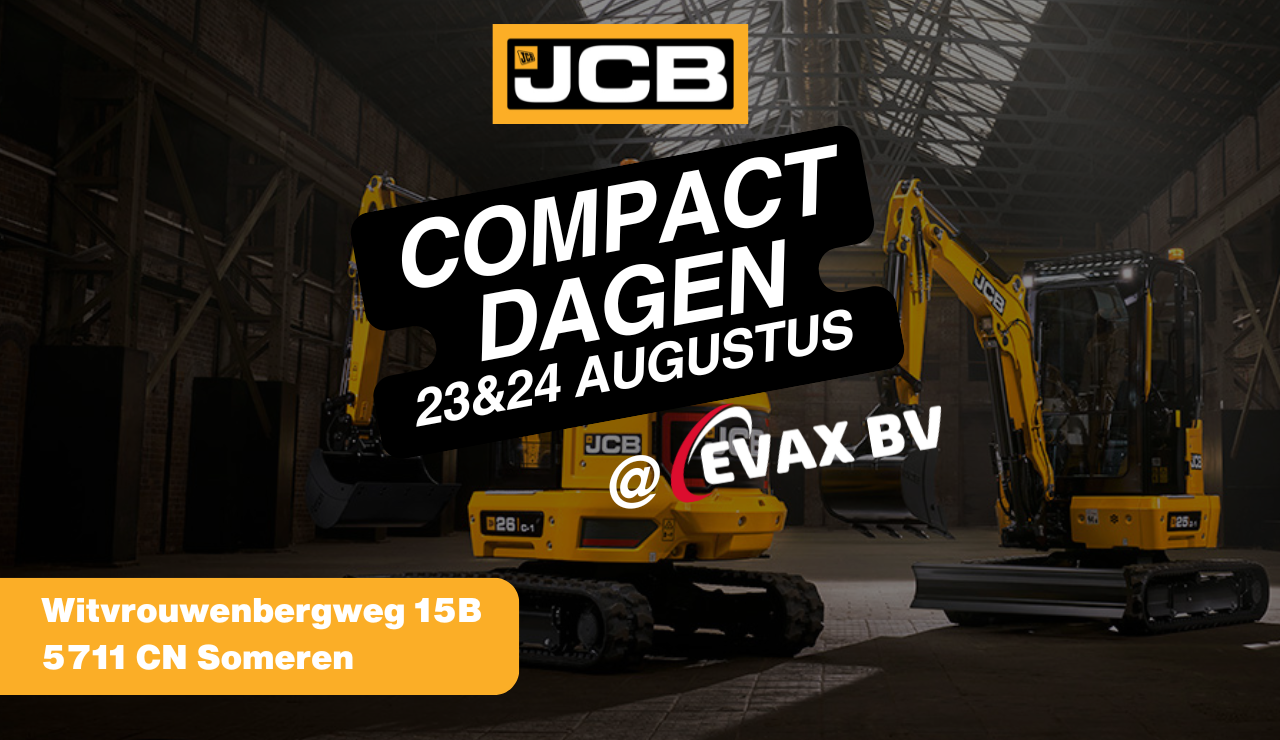 JCB Compact Dagen | Evax